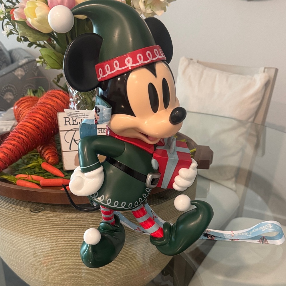 Disney Mickey Mouse Holiday Elf pop corn bucket 2025
